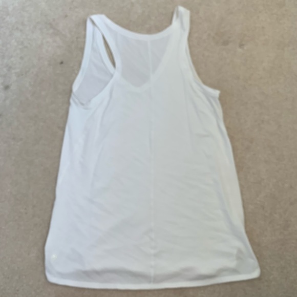 Lululemon Tank Top White Size 6 - Picture 3 of 3